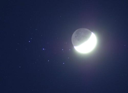 Luna e Pleiadi